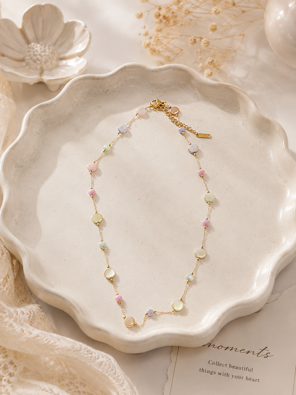 Subtle Beaded necklace