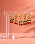 Cherry earrings ( 1 pair)