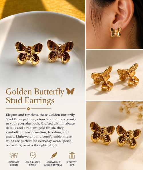 Butterfly studs