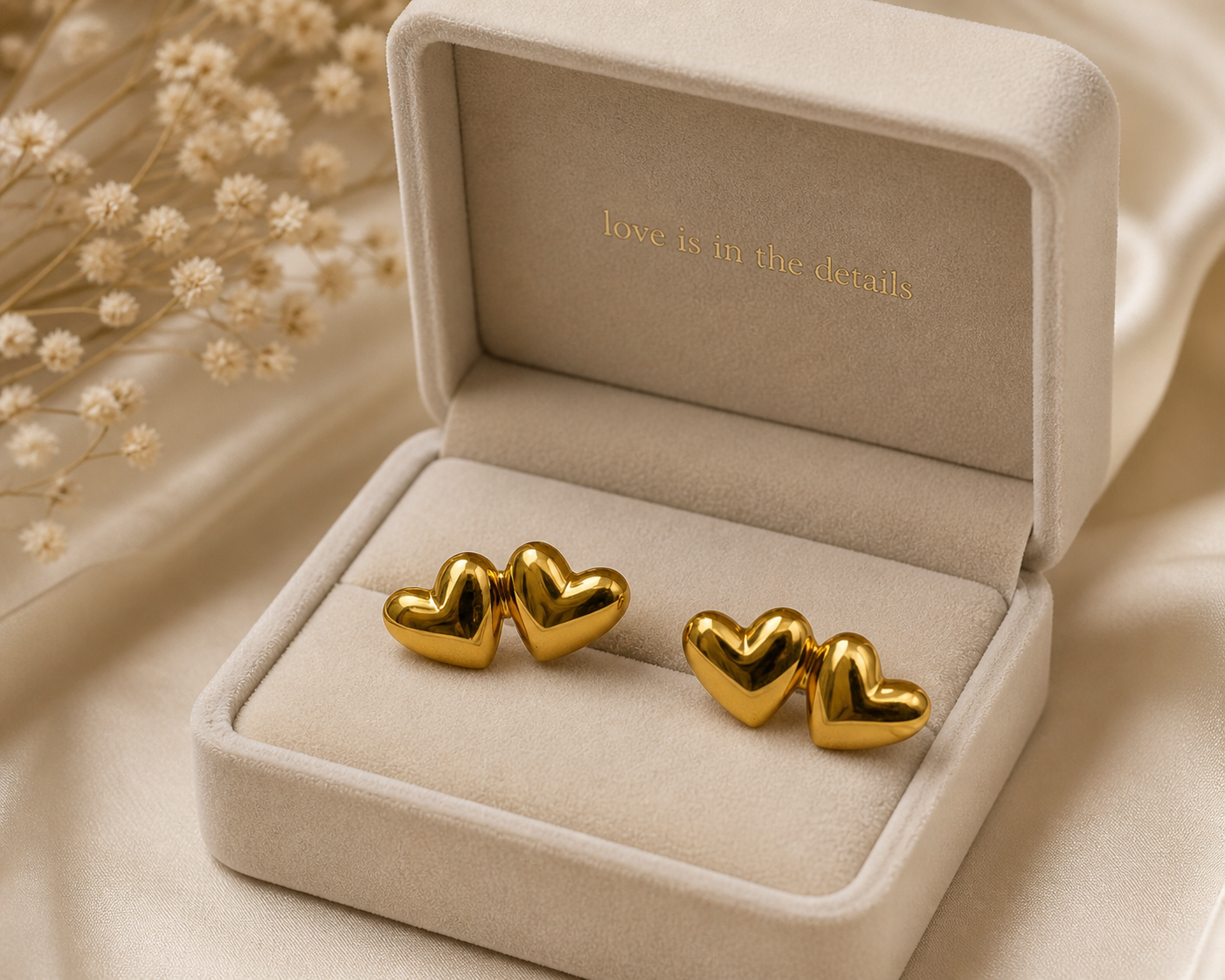 Heart earrings