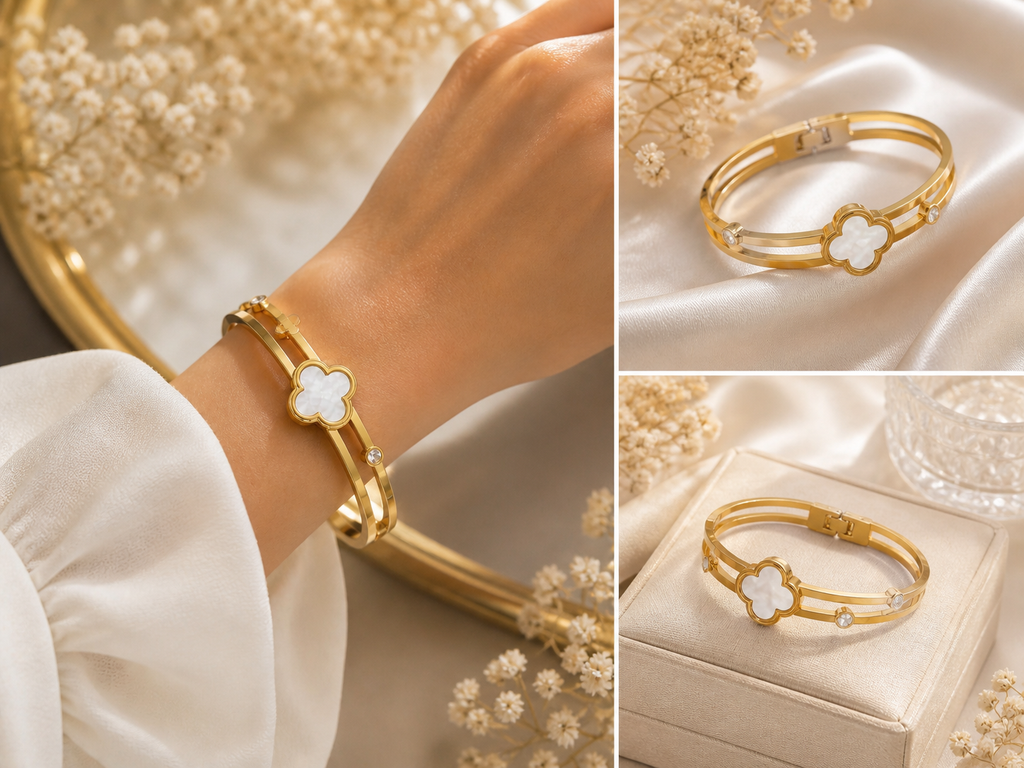 Clover bracelet