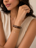 Handcrafted wooden bangle