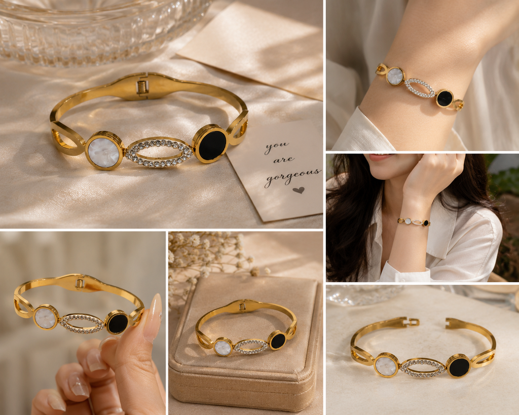 Ying yang bracelet