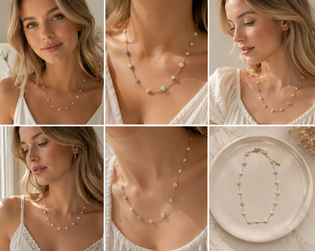Subtle Beaded necklace