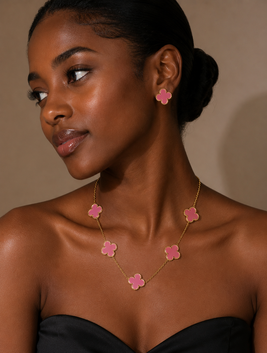 Pink clover set