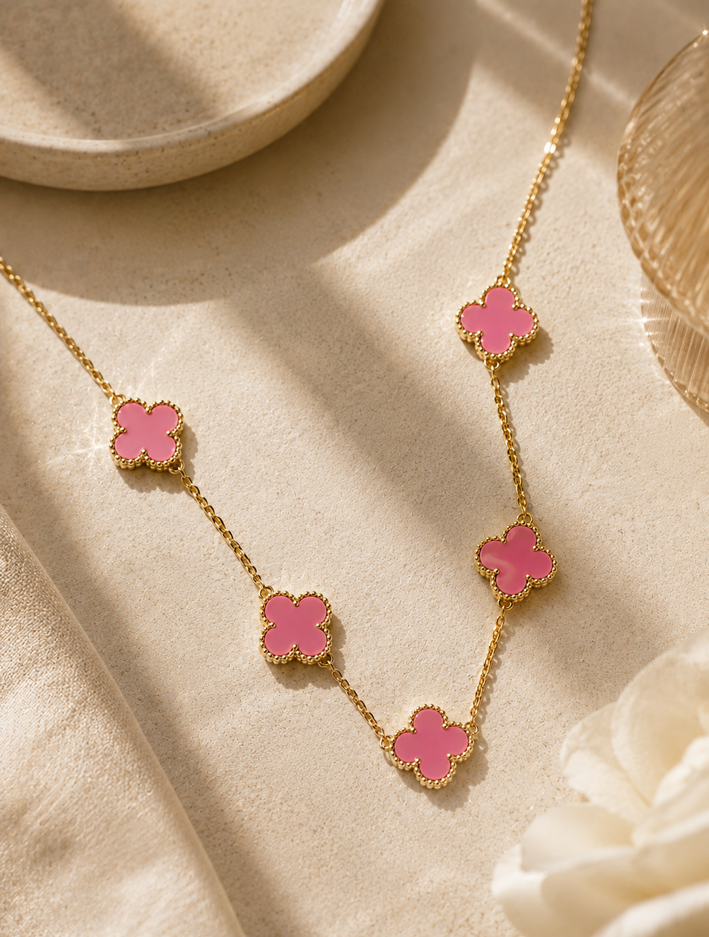 Pink clover set