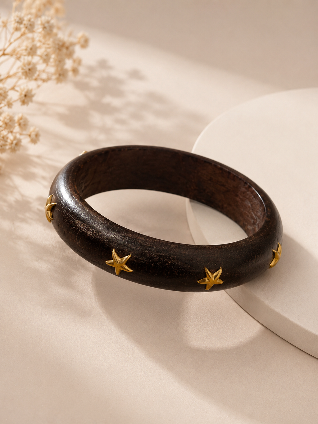 Wooden handcrafted Brown bangle
