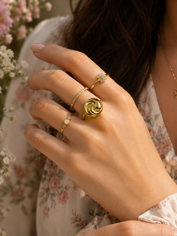Swirl ring