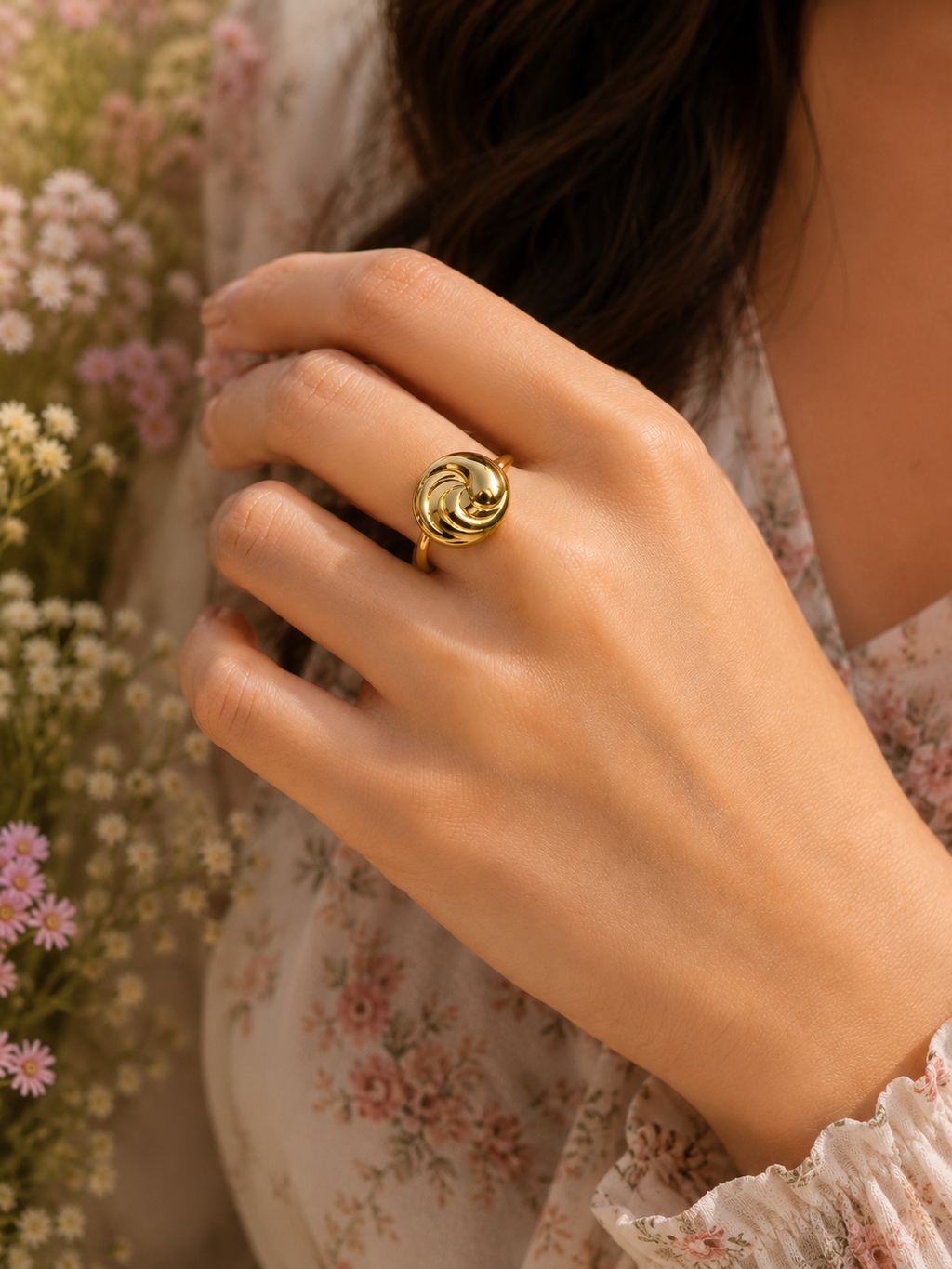 Swirl ring