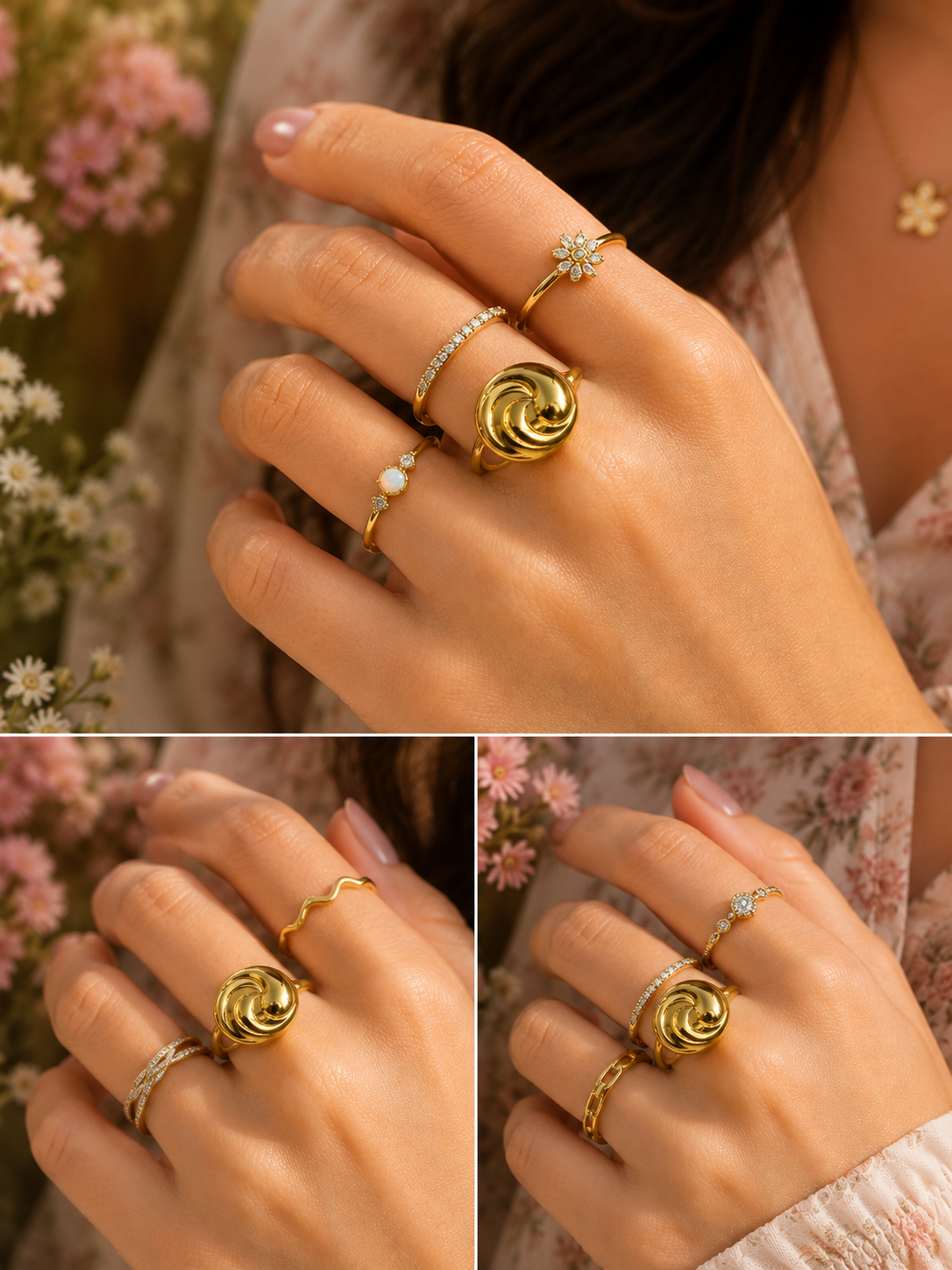 Swirl ring