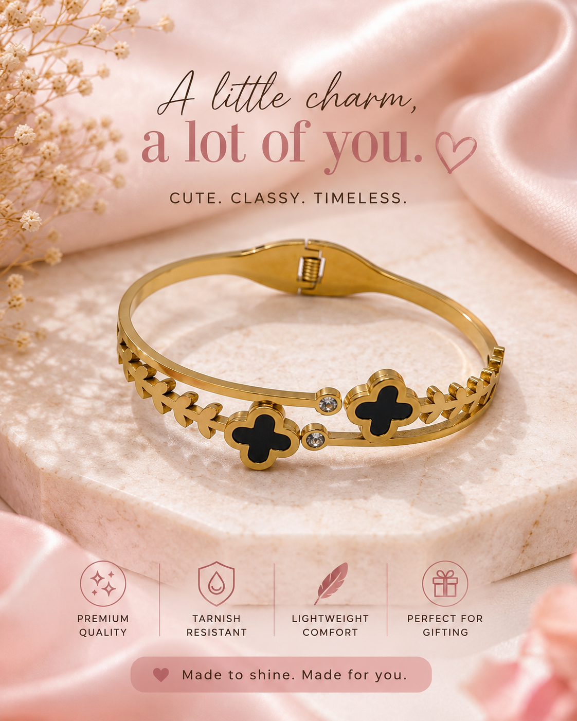 Black Clover braclet