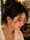 Knot earrings