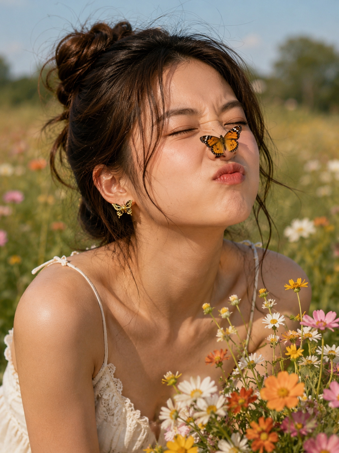 Butterfly studs
