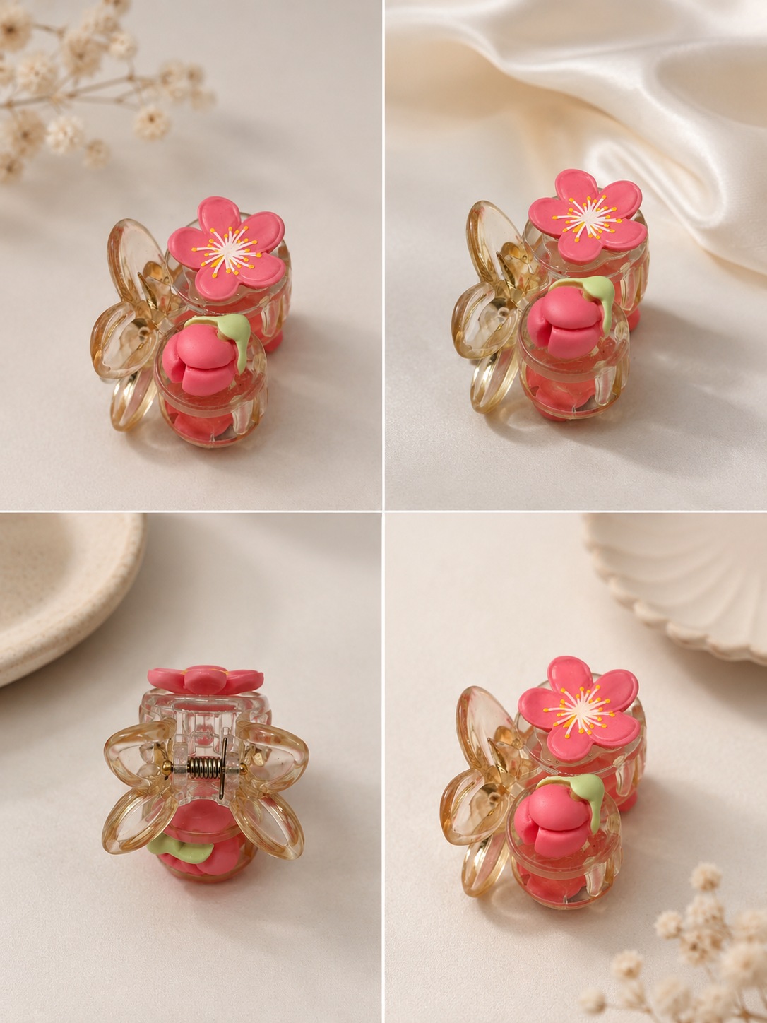 Flower Claw clip