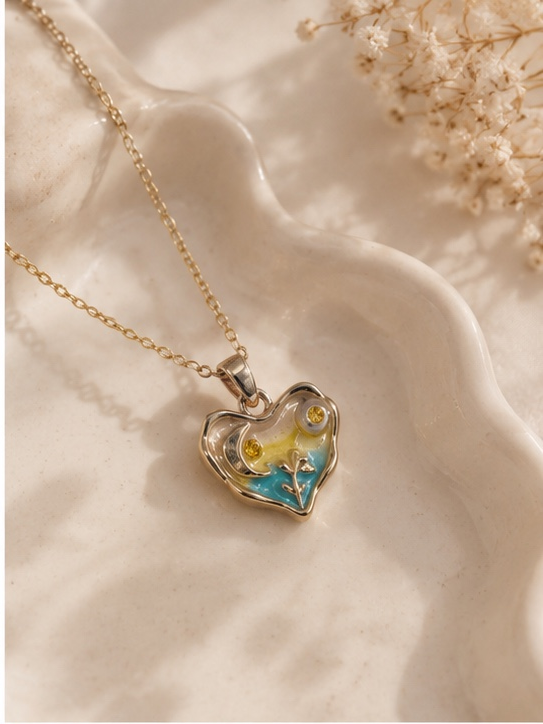 Artistic jewellery set