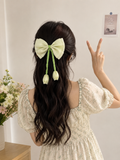 White bow