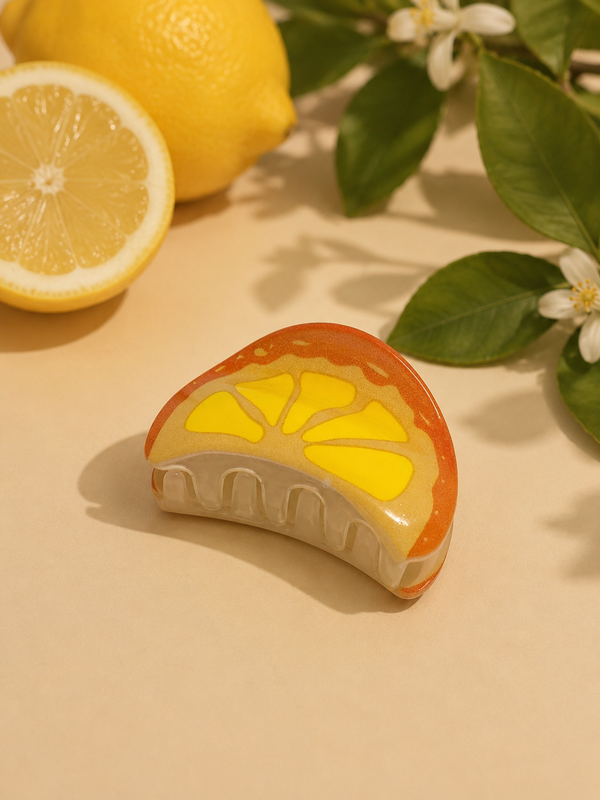 Lemon fruit clip
