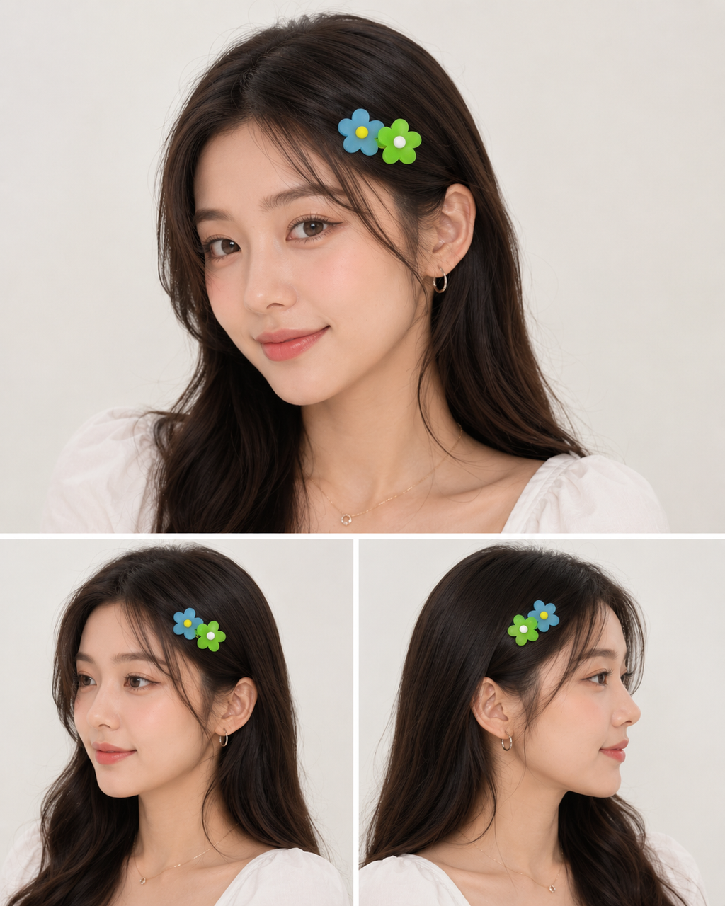 Flower tic tac clip