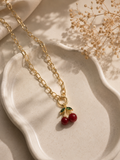Cherry necklace