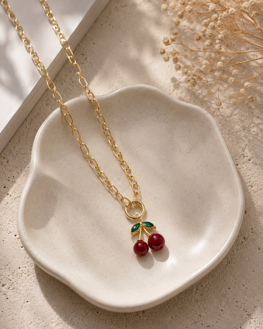 Cherry necklace