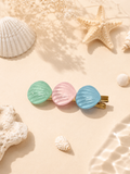 Tri colour Shell tic tac clip