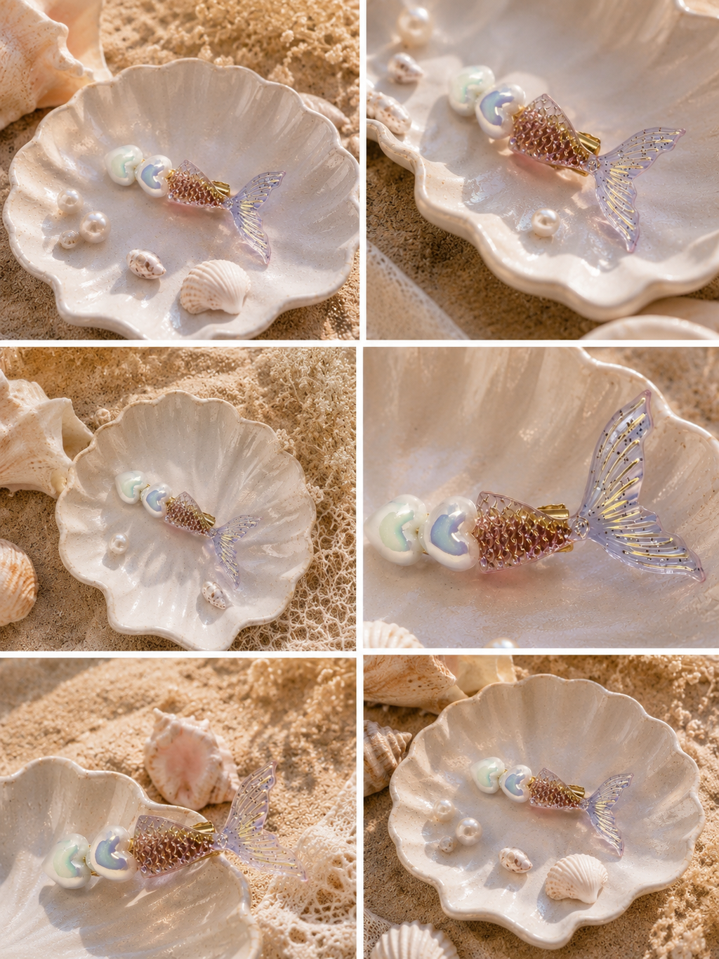 Mermaid tail necklace