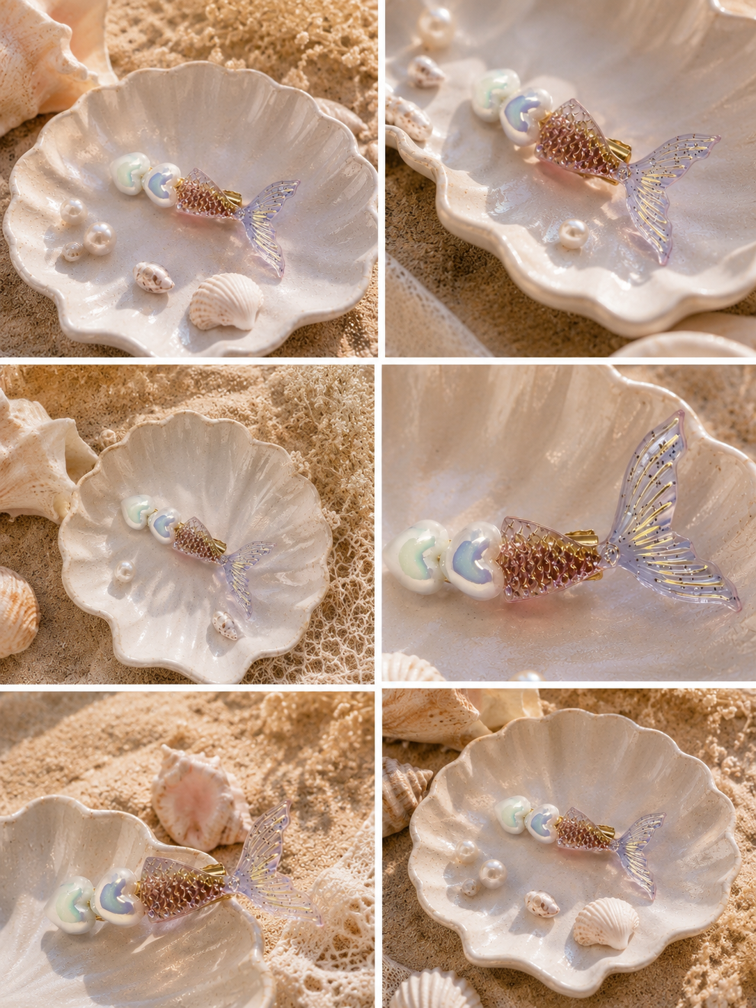 Mermaid tail necklace