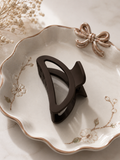 Mocha claw clip