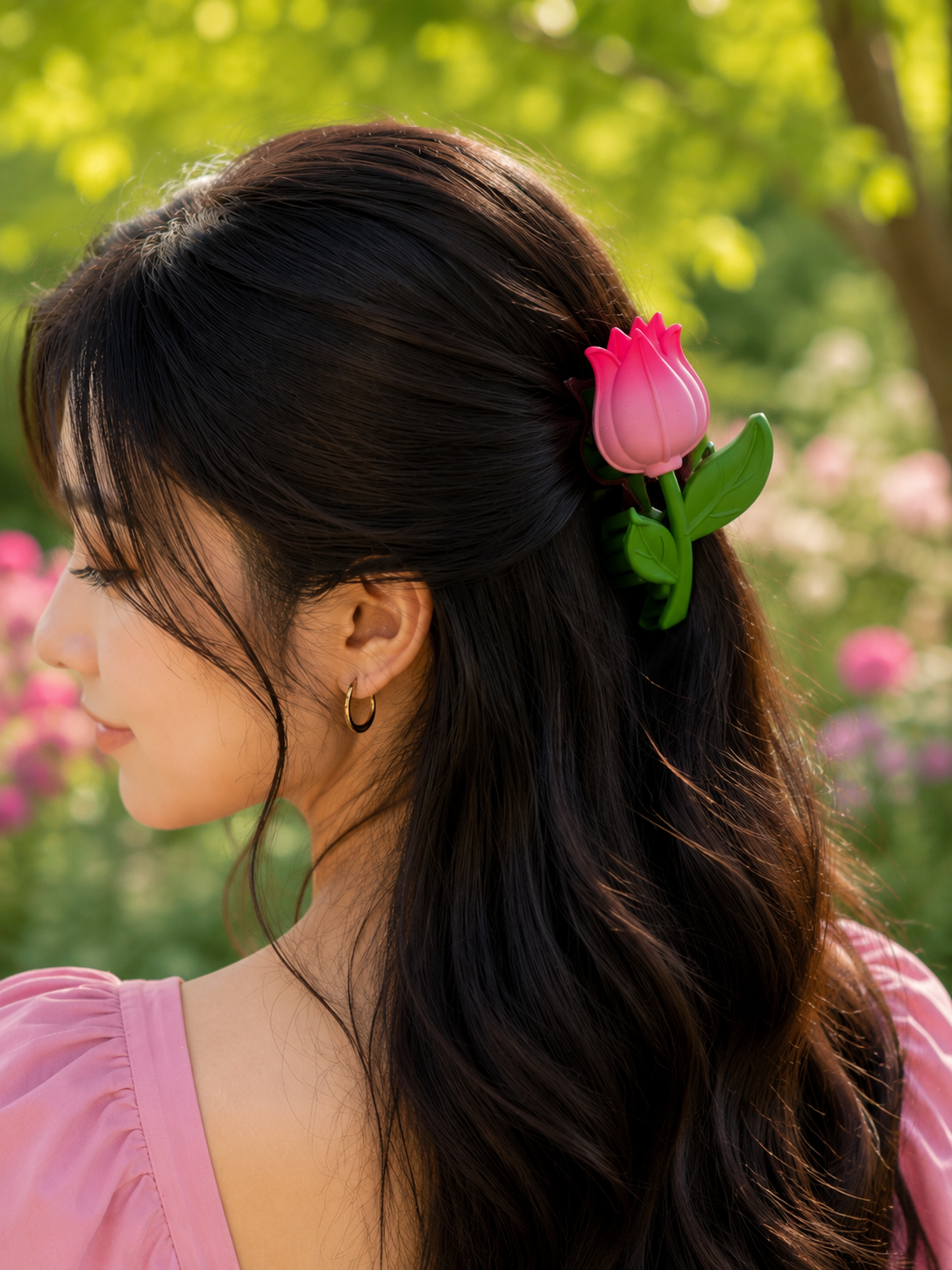 Tulip claw clip