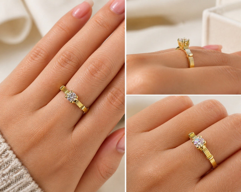 Classic gold ring