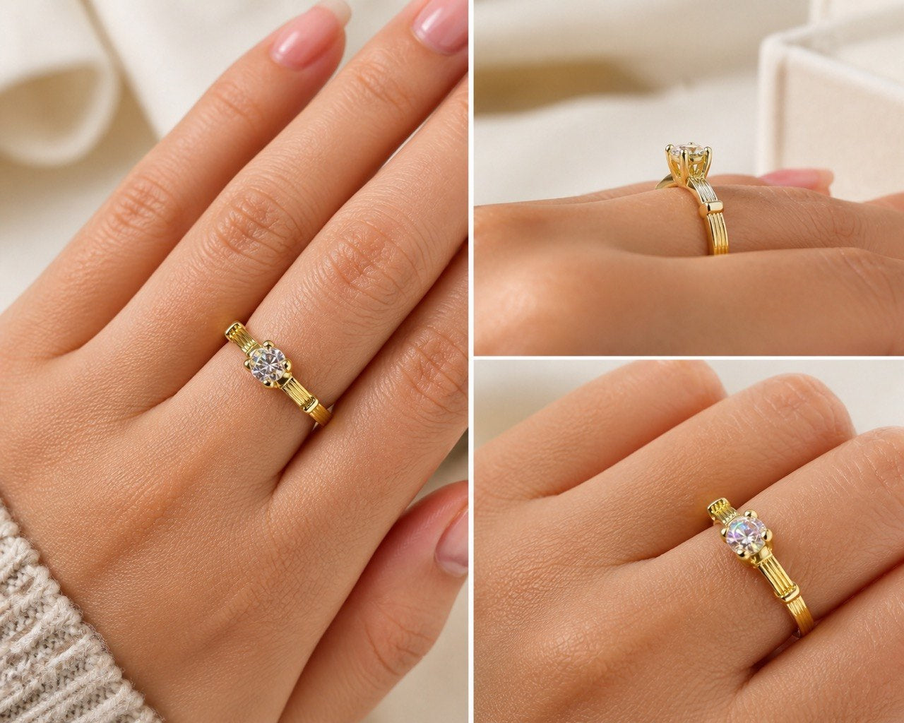 Classic gold ring